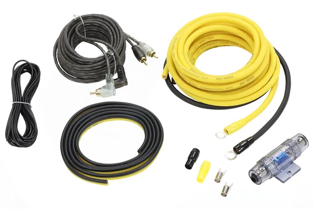 10mm2 Ground Zero GZPK 10XLC-II kabelset, ., Nieuw, Ophalen of Verzenden, .