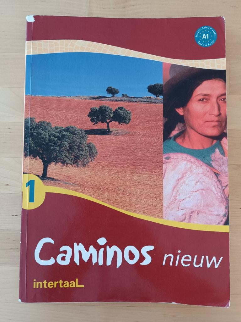 Camino's Nieuw 1 - Spaans leerboek A1 Intertaal, Boeken, Taal | Spaans, Gelezen, Non-fictie, Ophalen of Verzenden, Intertaal