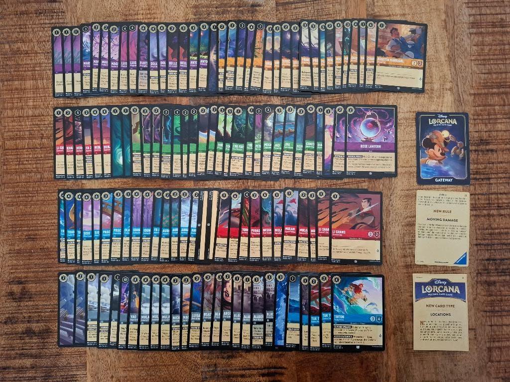 Bulk Lorcana - Set 4 Ursula’s Return, Verzamelen, Disney, Ophalen of Verzenden, Overige figuren, Nieuw, Plaatje of Poster