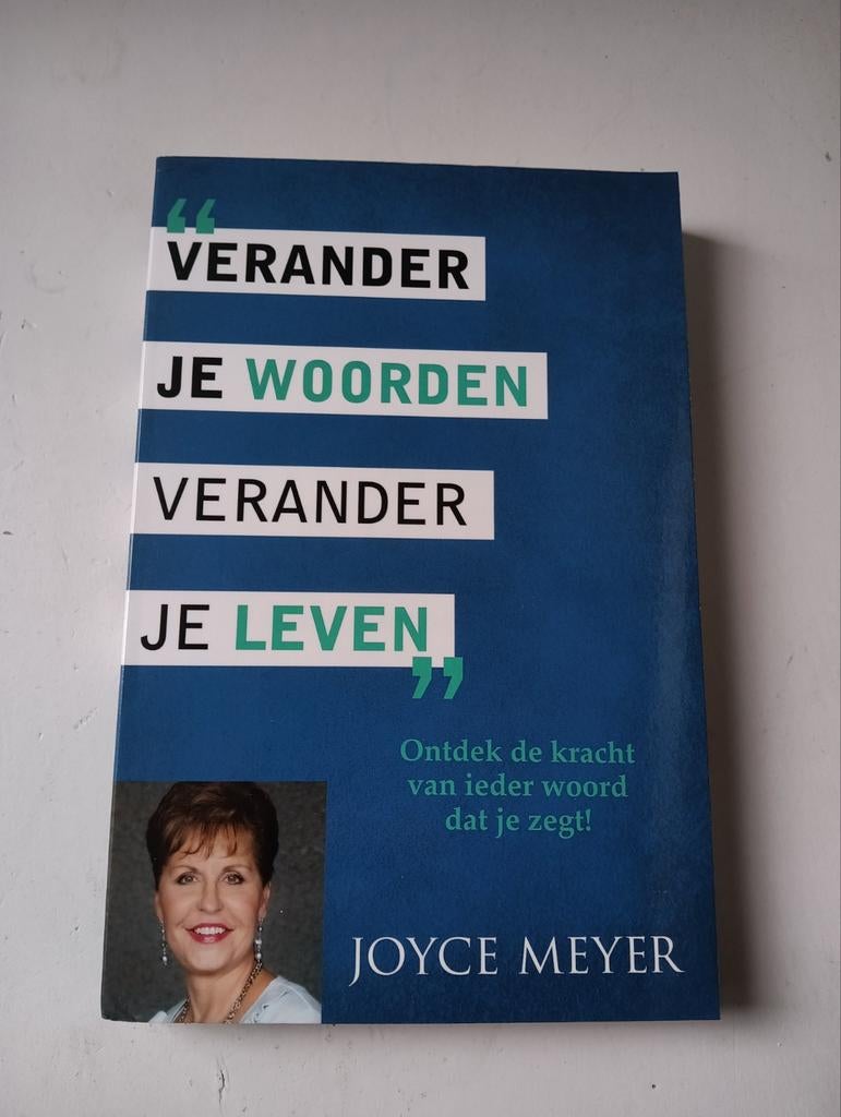 Joyce Meyer - Verander je woorden, verander je leven, Ophalen of Verzenden, Zo goed als nieuw, Joyce Meyer