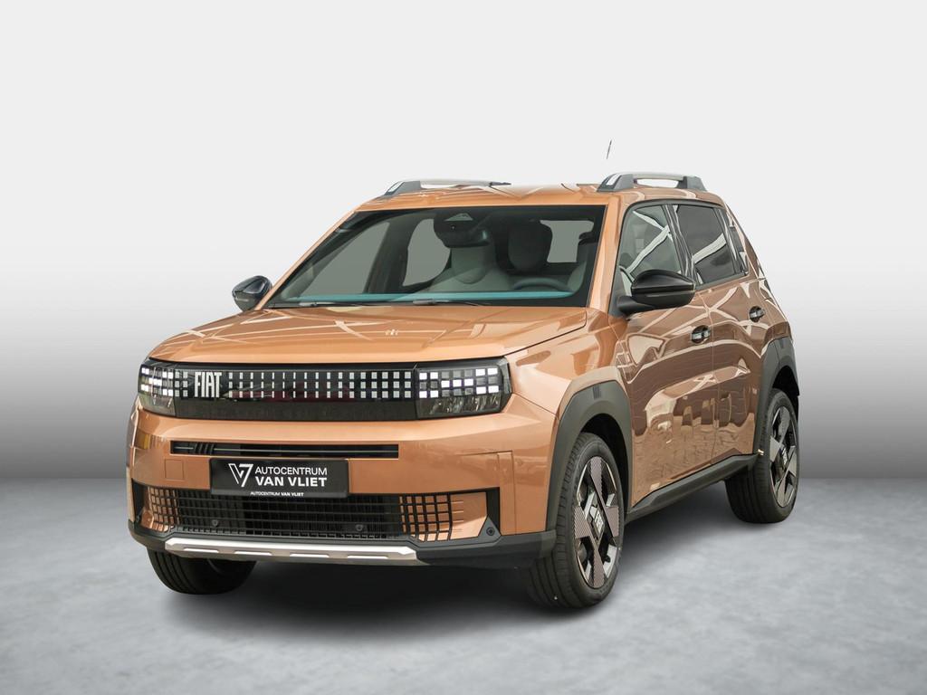 Fiat Grande Panda La Prima 7,4 kW 44 kWh | Uit voorraad leve, Auto's, Automaat, Gebruikt, Panda, Parkeersensor