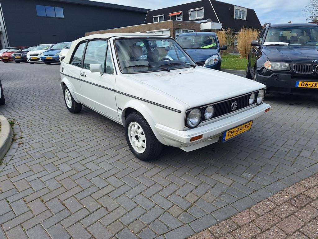 Volkswagen Golf Cabriolet 1.6 GLS / White Edition / 101.110, Voorwielaandrijving, Gebruikt, 4 cilinders, Wit