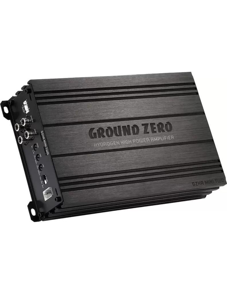 Ground Zero GZHA MINI TWO Klasse D 2-kanaals versterker, Auto diversen, Autospeakers, Ophalen of Verzenden, Nieuw
