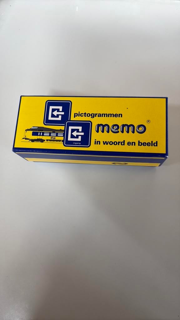 Pictogrammen memorie NS, Ophalen of Verzenden, Zo goed als nieuw, Trein, Overige typen