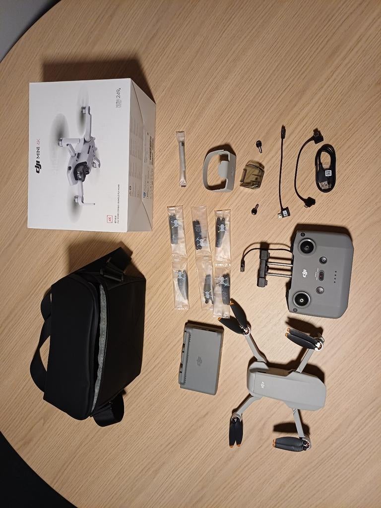 DJI Mini 4K Fly More Combo, Cameradrone, Return to Home, Ophalen of Verzenden, Zo goed als nieuw