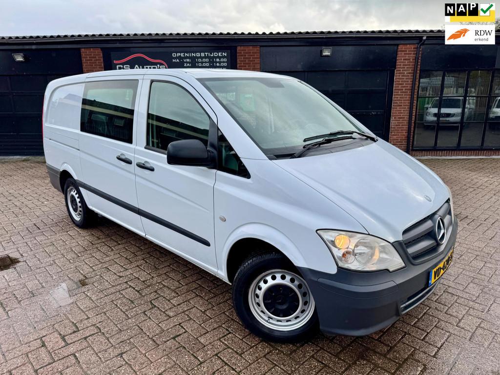 Mercedes-Benz Vito 113 CDI|136pk|lang|dubbel cabine|automaat, Automaat, Euro 5, Gebruikt, 4 cilinders