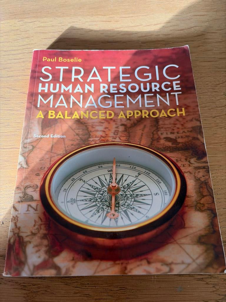 Strategic Human Resource Management - Paul Boselie, Ophalen of Verzenden, Gamma, Zo goed als nieuw, HBO