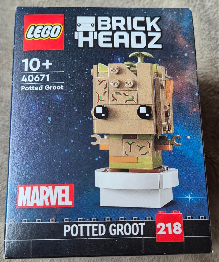 Lego Brickheadz: 40671 - Potted Groot (nieuw), BrickHeadz, Lego, Nieuw, Ophalen of Verzenden