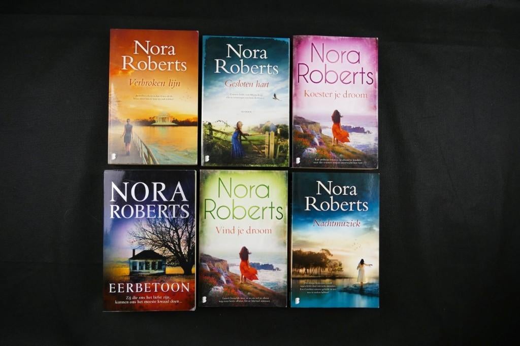 6x Nora Roberts, Gelezen, Verzenden, Nederland, Nora Roberts