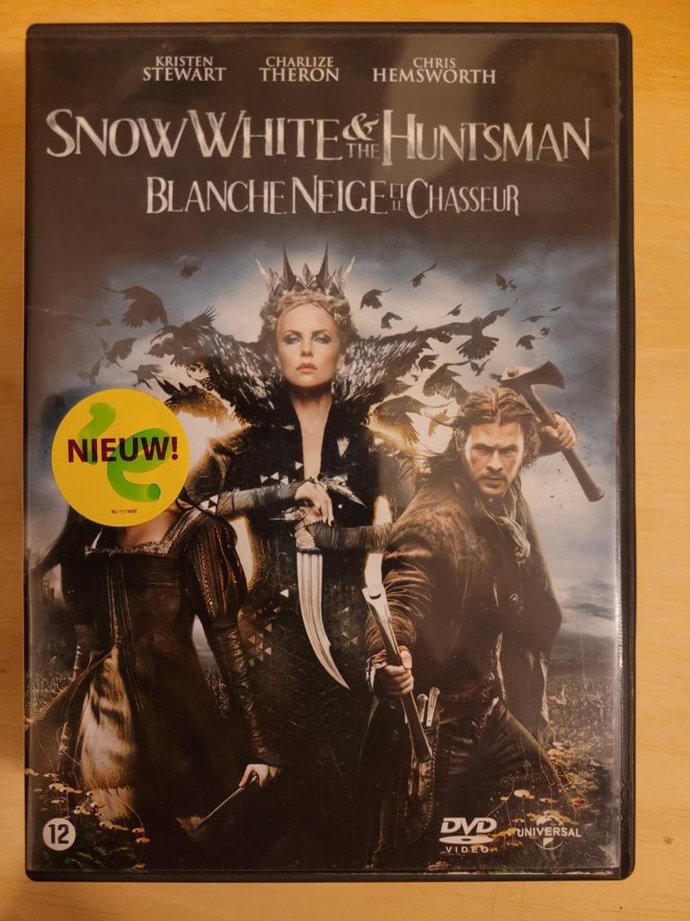 Snow White & the Huntsman DVD, Vanaf 12 jaar, Ophalen of Verzenden, Nieuw in verpakking