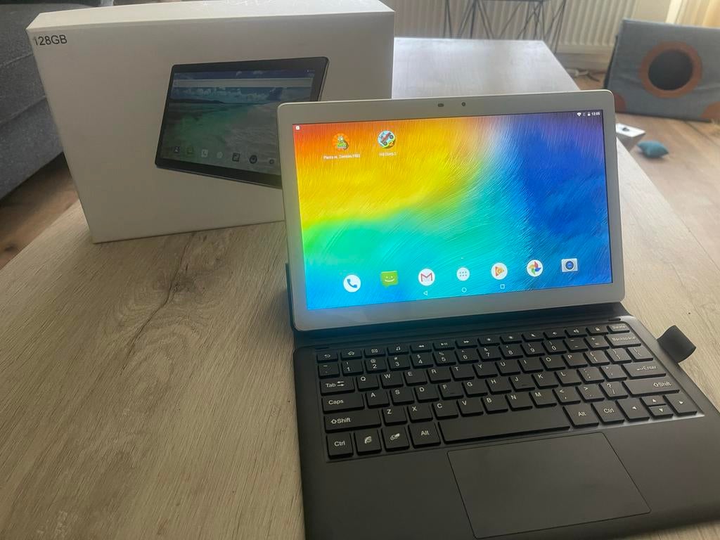 Tablet KX20 Android 9.0 128GB, Computers en Software, Android Tablets, Gebruikt, 128 GB, Wi-Fi en Mobiel internet, Uitbreidbaar geheugen