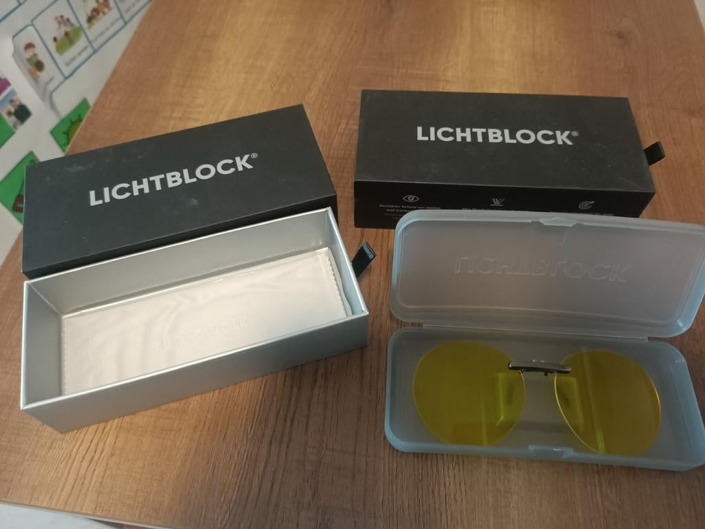 Lichtblock Palla Work+Play Blueblocker Clip-On Overzetbril, Sieraden, Tassen en Uiterlijk, Zonnebrillen en Brillen | Dames, Overige merken