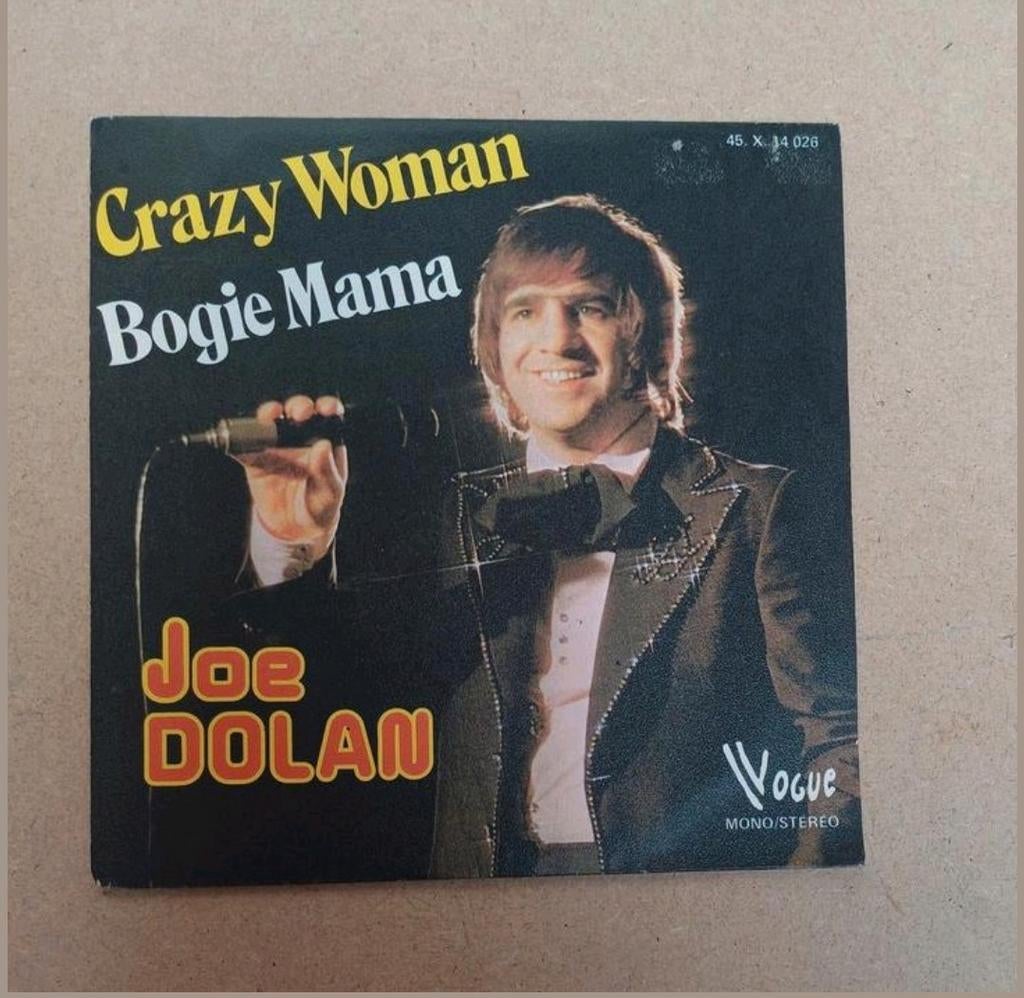 Joe Dolan - Crazy Woman, Cd's en Dvd's, Vinyl Singles, Gebruikt, 7 inch, Single, Ophalen of Verzenden