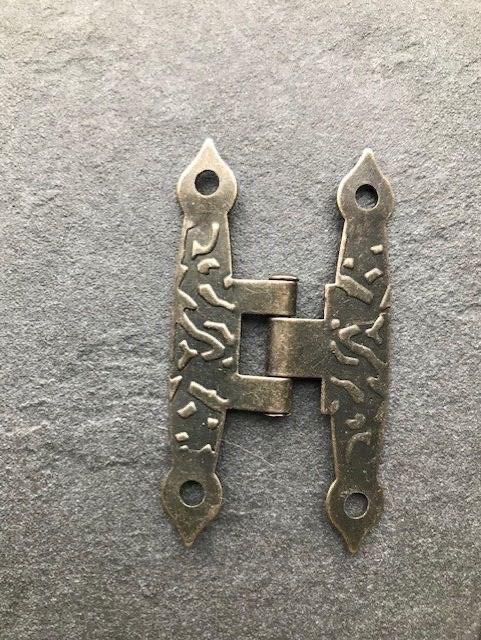 Chinese scharnier voor op een oosters chinees kastje, Verburgt Vintage, Meerkleurig, Nieuw, Ophalen of Verzenden