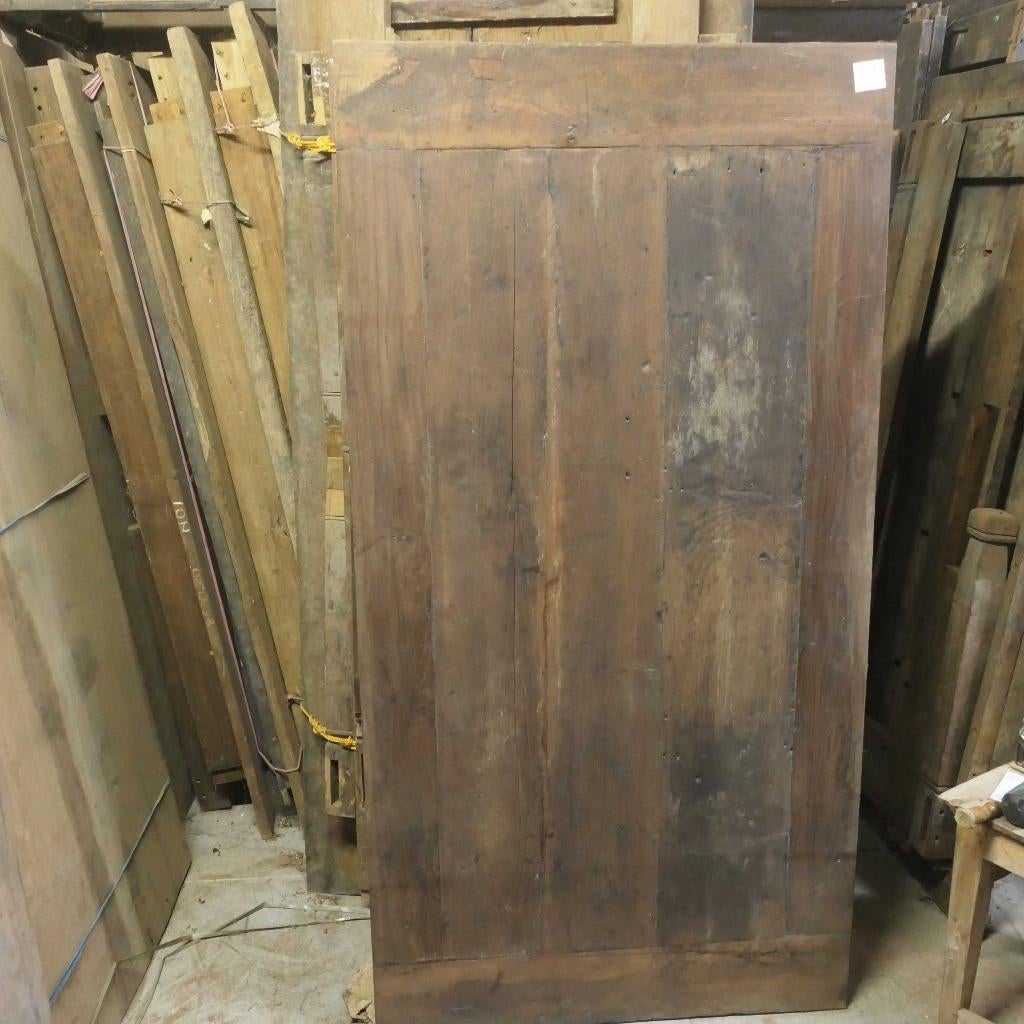 Tafel oud teak hout TQ67 landelijk geleefd blad 172x79 SALE, Ophalen of Verzenden