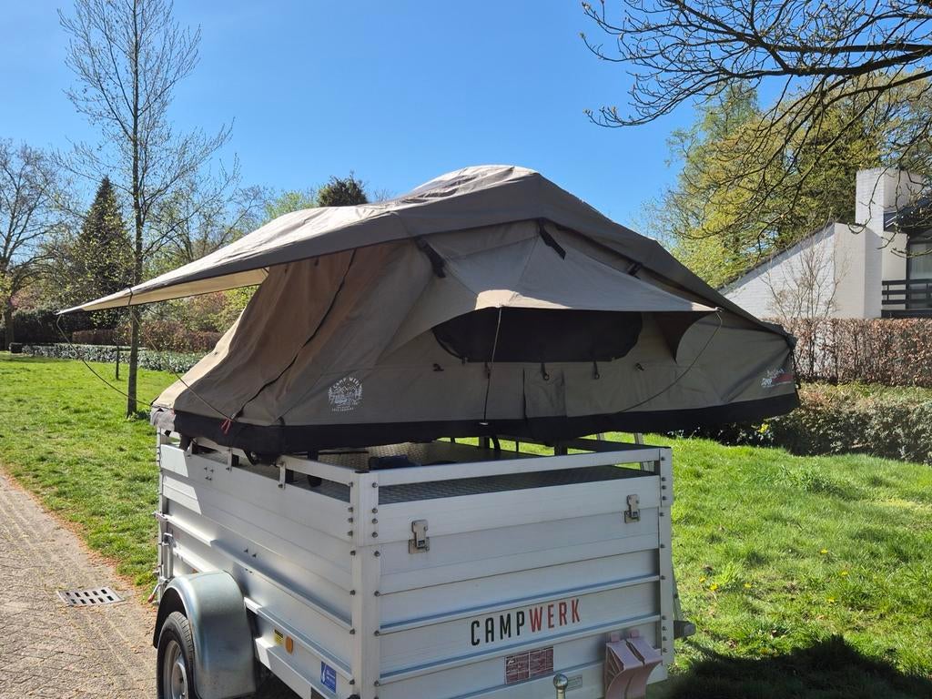 Campwerk Adventure 165 daktent, Ophalen, Zo goed als nieuw, Tot en met 2