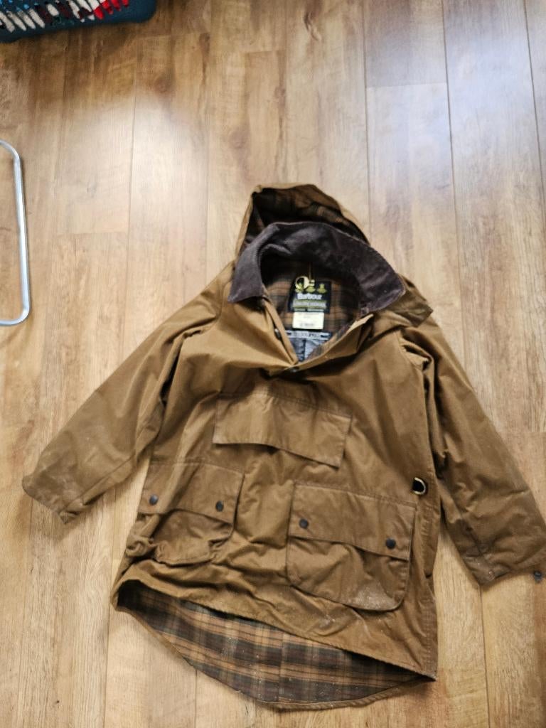 Barbour Longshoreman anorak jas, Ophalen, Barbour, Bruin, Maat 48/50 (M)