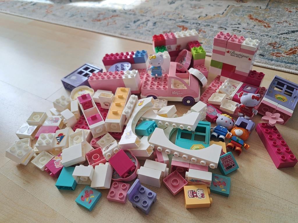 Duplo hello kitty, Ophalen, Gebruikt