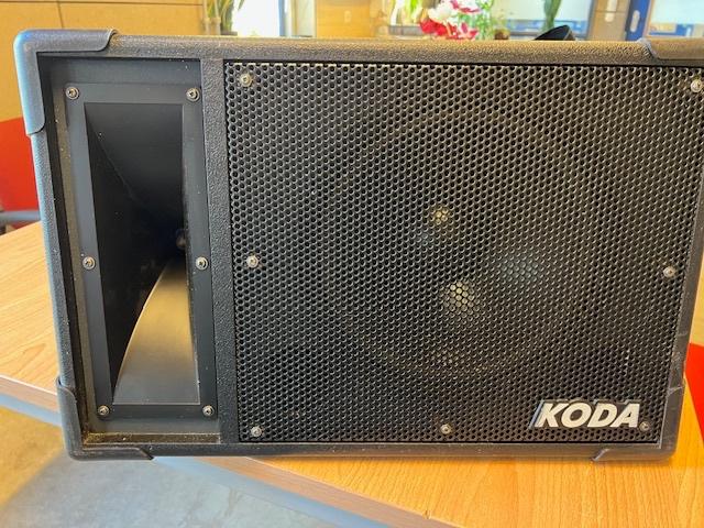 Koda KD-1005 speaker, Gebruikt, 120 watt of meer, Front, Rear of Stereo speakers, Ophalen