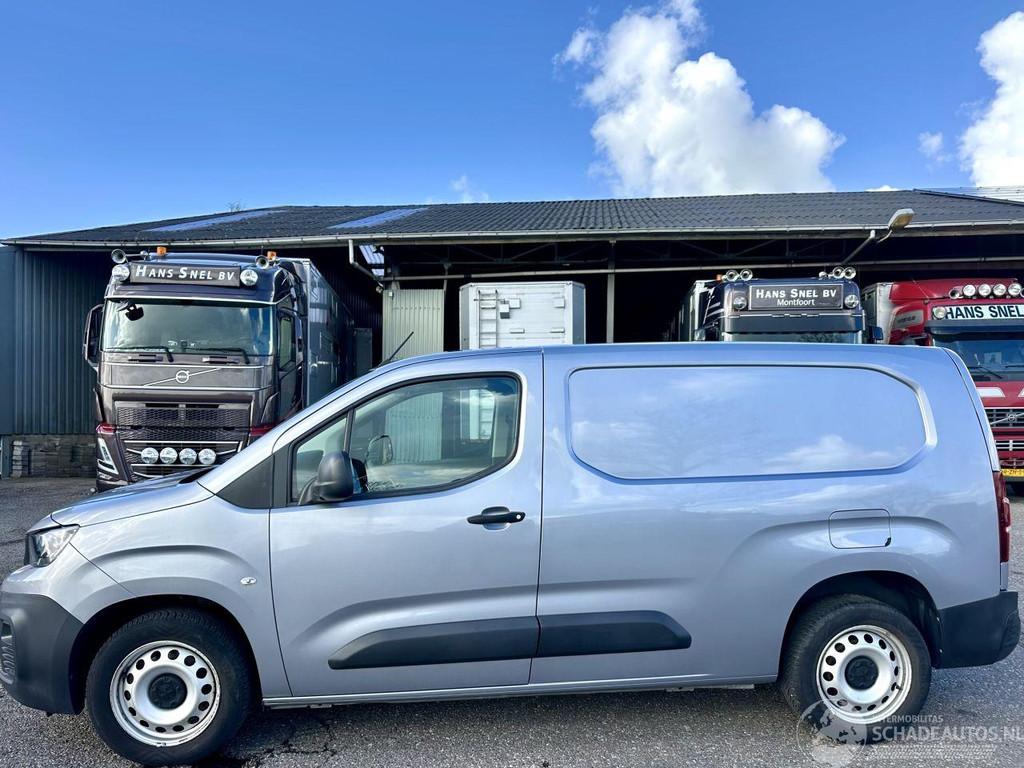 Peugeot Partner 1.5 BlueHDI 131pk 8-Traps aut + f1 Grip Long, Auto diversen, Automaat, Overige carrosserieën, Diesel, Zilver of Grijs