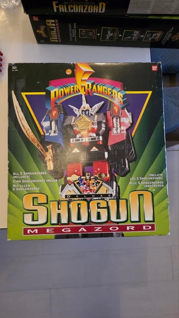 Mighty Morphin Power Rangers Deluxe Shogun Megazord 1995, Ophalen, Gebruikt