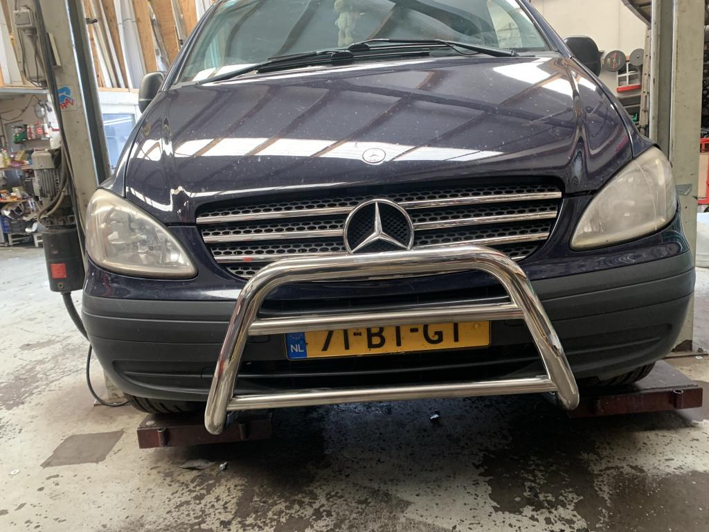 Vito W639 Bullbar Pushbar met dwarsbuis, Ophalen, Niet ingevuld, Niet ingevuld, Niet ingevuld