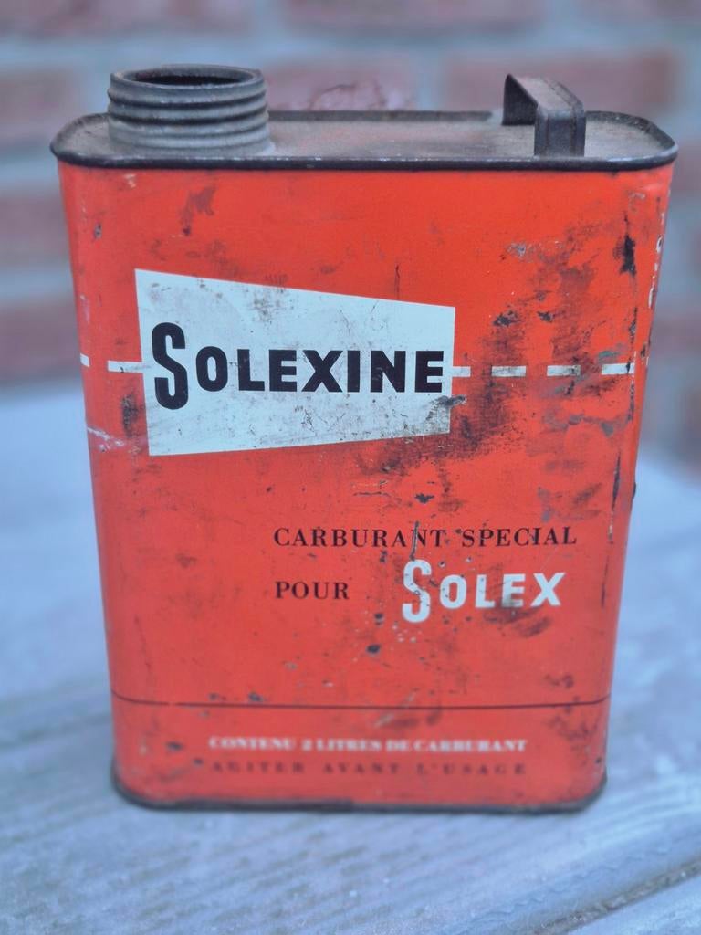 Solex Solexine Olie blik Stokvis & Zonen Rotterdam, Ophalen of Verzenden, Gebruikt, Overige