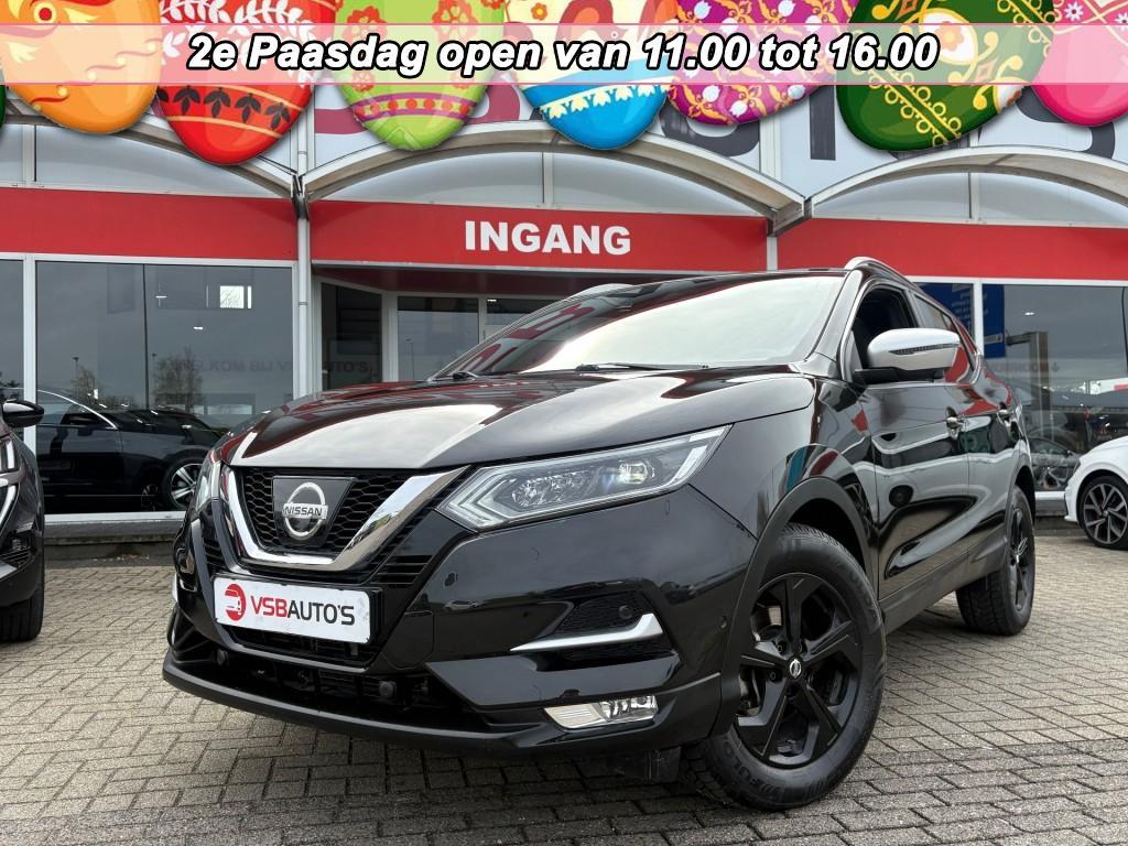 Nissan QASHQAI 1.2 TEKNA + AUT. PANO LEER EL.STOELEN NAVI BO, Automaat, Gebruikt, Huisgarantie, Met garantie (alle)