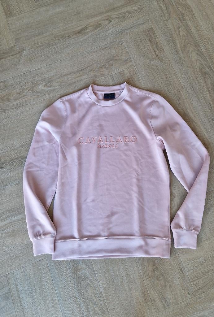 Cavallaro roze trui S, Kleding | Heren, Truien en Vesten, Ophalen of Verzenden, Zo goed als nieuw, Roze, Maat 46 (S) of kleiner