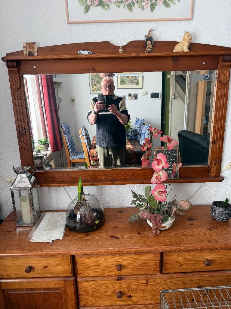 Wandspiegel, Ophalen, Zo goed als nieuw