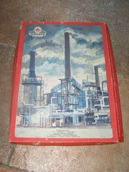 Caltex reclame puzzel, Verzamelen, Ophalen of Verzenden, Gebruikt