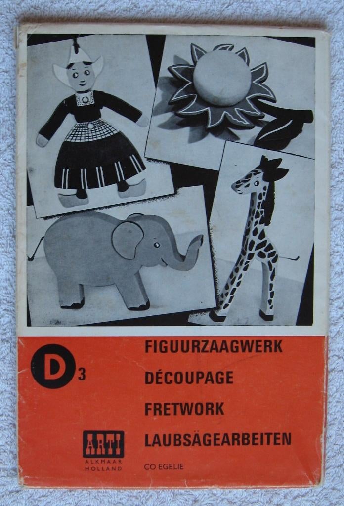 ARTI Figuurzaagwerk (tamelijk oud) door Co Egelie, Ophalen of Verzenden, Gebruikt, Overige typen