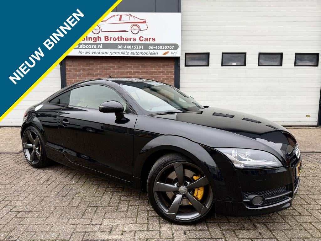 Audi TT 3.2 V6 q. Pro LINE AUT LEER NAVI XENON INRUIL MOG, Auto's, TT, Gebruikt, Zwart, 3189 cc