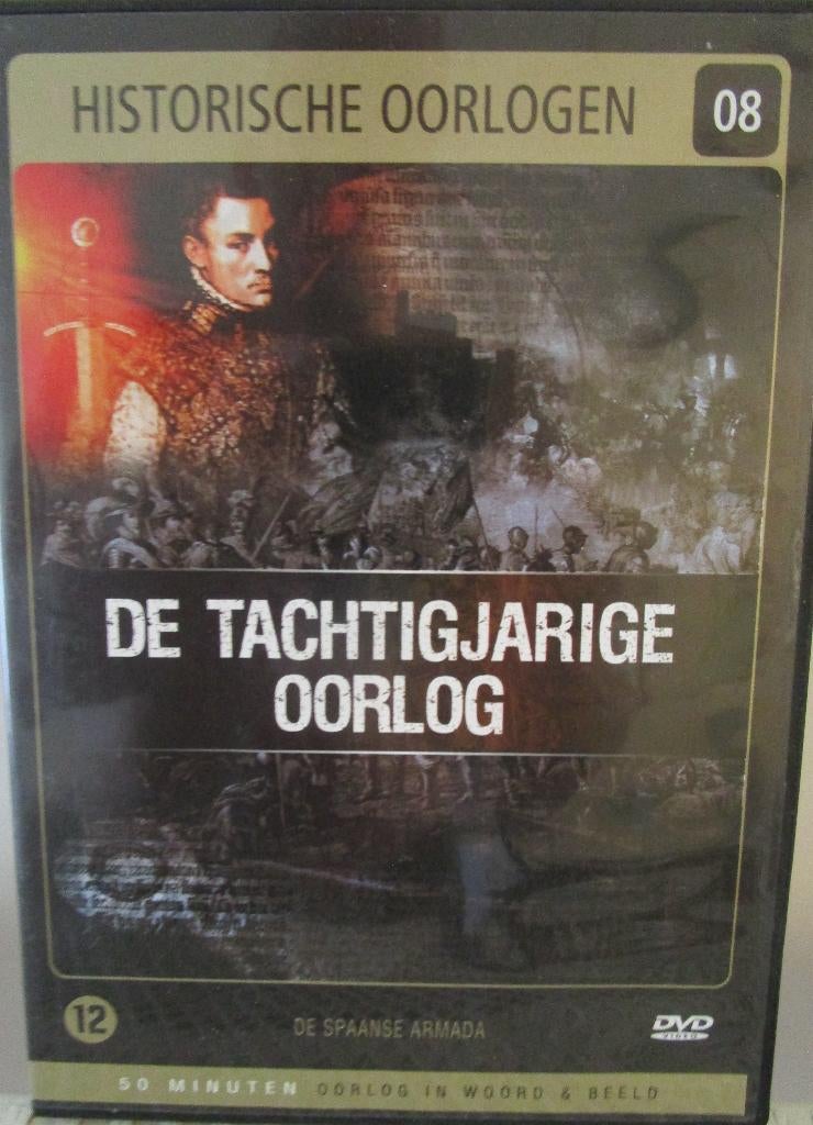 dvd Historische Oorlogen - De Tachtigjarige Oorlog, Vanaf 16 jaar, Ophalen of Verzenden, Zo goed als nieuw
