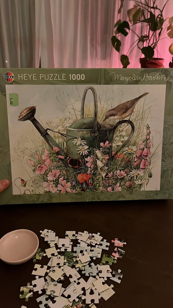 HEYE 1000 stukjes Marjolein Bastin puzzel, Hobby en Vrije tijd, Denksport en Puzzels, Ophalen of Verzenden, 500 t/m 1500 stukjes