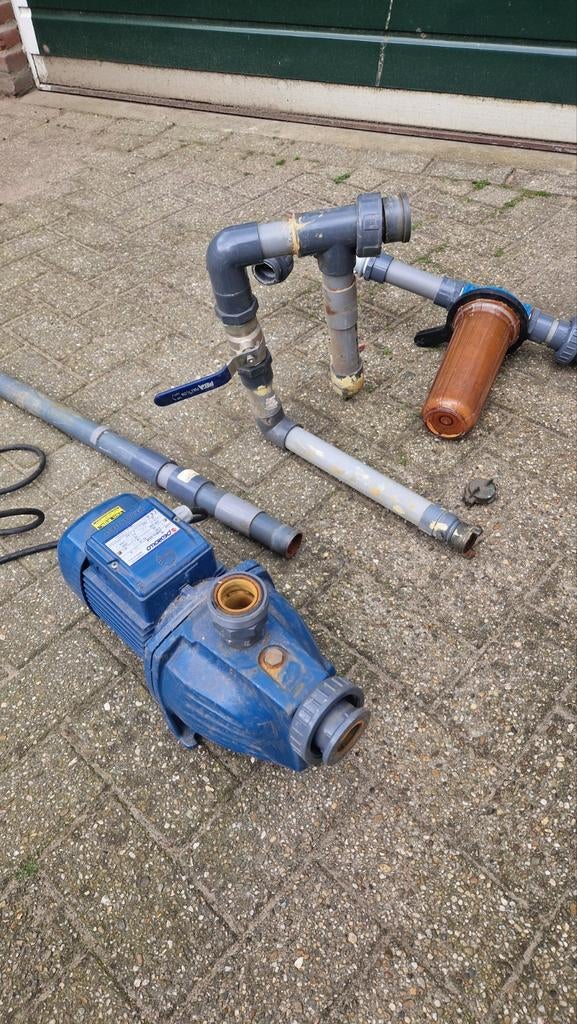 Pedrollo JSWm 2CM waterpomp met filter. Grondwaterpomp., Tuin en Terras, Waterpompen, Beregeningspomp, Ophalen