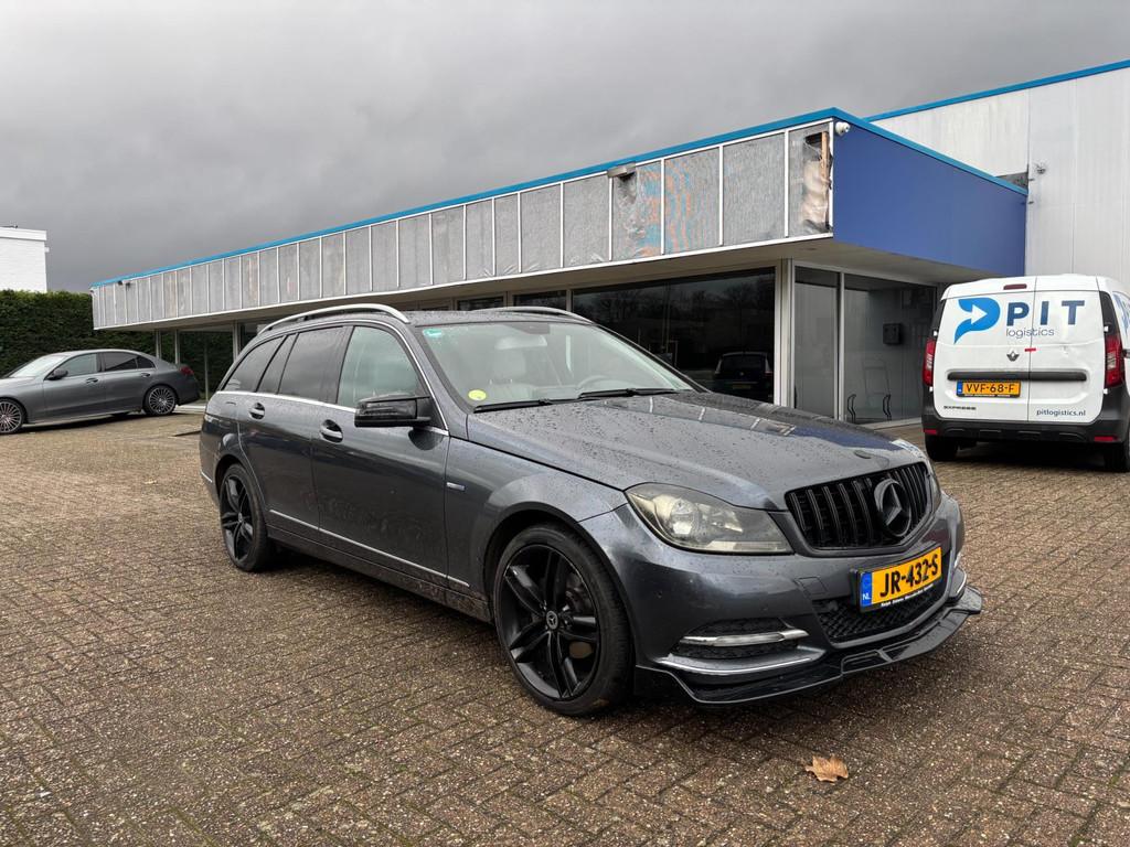 Mercedes-Benz C-klasse Estate 200 CDI Business Class Avantga, Auto's, Euro 5, Navigatiesysteem, 4 cilinders, Leder en Stof