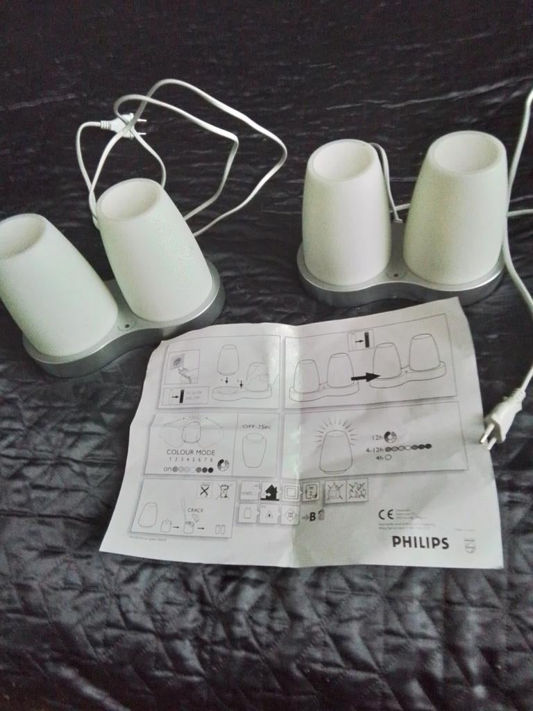 Tafellampen en feestverlichting set samen 20 euro, Gebruikt, Ophalen of Verzenden, Modern, Feestelijk, Minder dan 50 cm