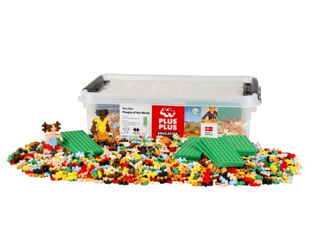 Plus-Plus People of the World - met 2400 steentjes, Verzenden, Nieuw, Overige merken