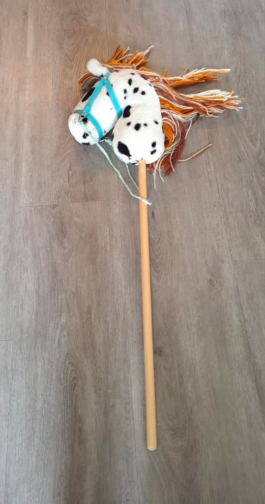 Stokpaard met lange stok, Kinderen en Baby's, Speelgoed | Overig, Ophalen, Zo goed als nieuw, Jongen of Meisje