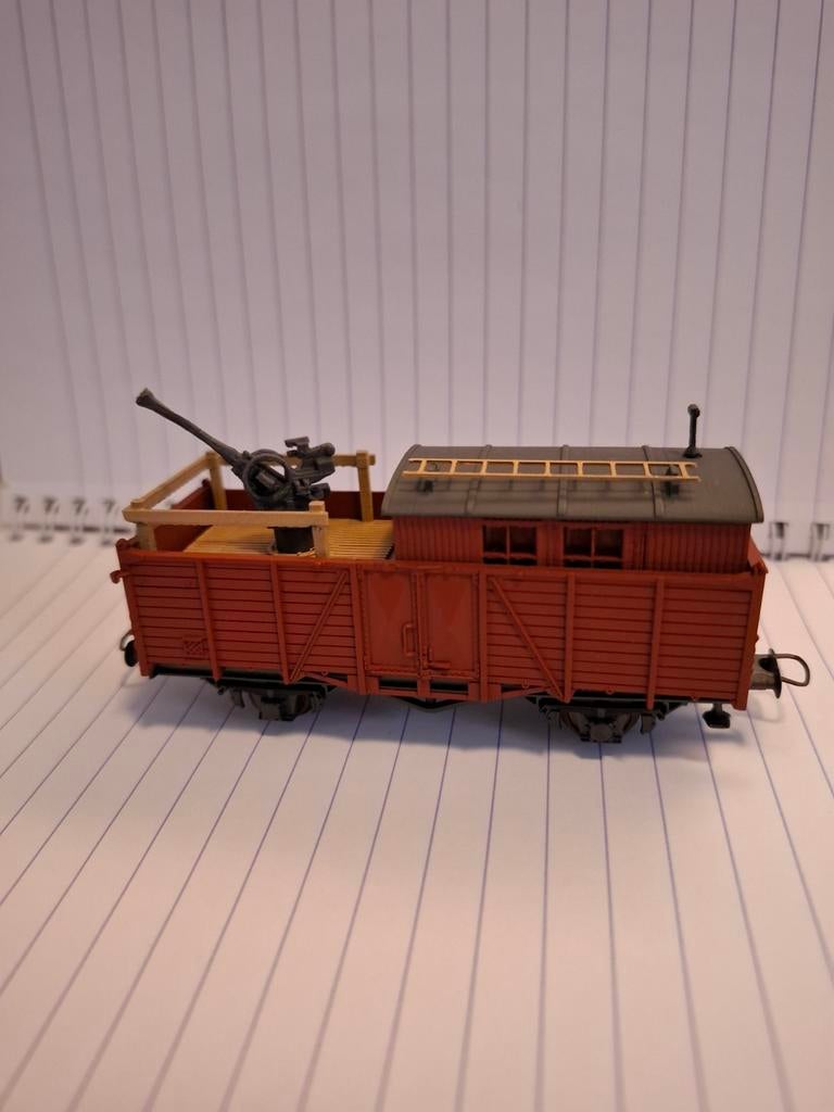 Flak wagon, Ophalen of Verzenden, Gelijkstroom, Wagon, Roco