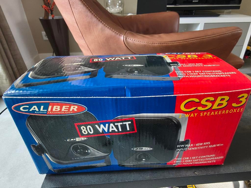 Caliber opbouw speakers, nieuw, Ophalen of Verzenden, Nieuw