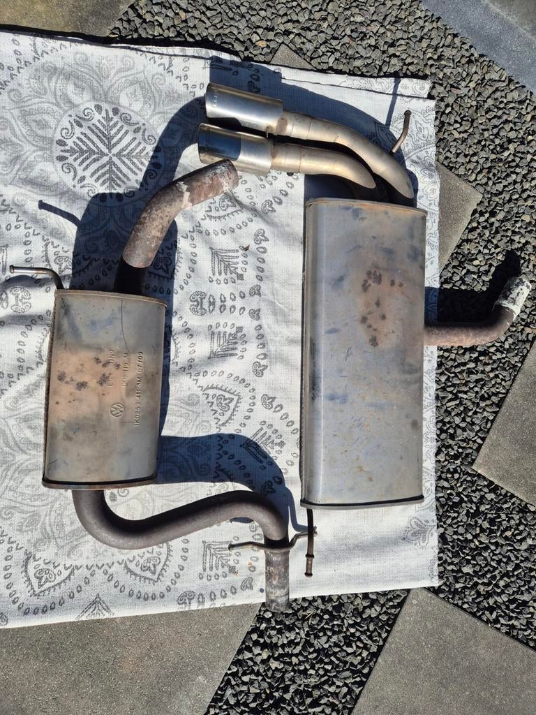 Midden en einddemper seat leon, Ophalen, Seat