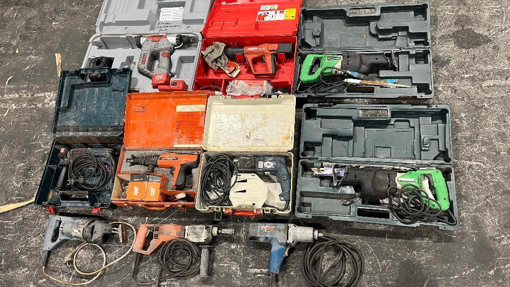 Partij gereedschap, Ophalen, Gebruikt