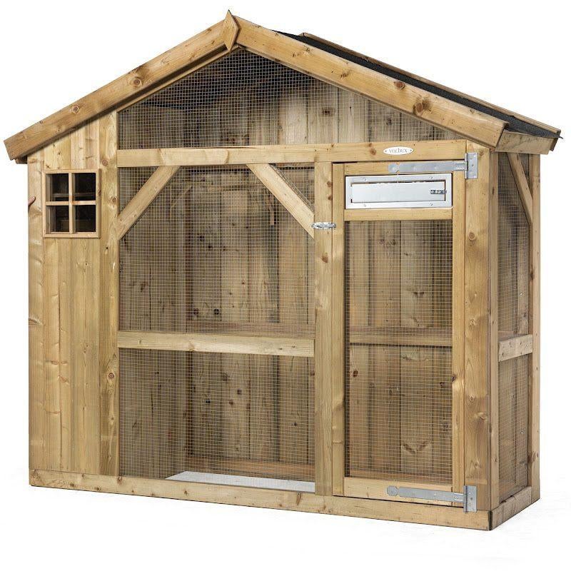 Volière S2 links, Dieren en Toebehoren, Vogels | Hokken en Kooien, Ophalen of Verzenden, Nieuw, Aluminium, Volière