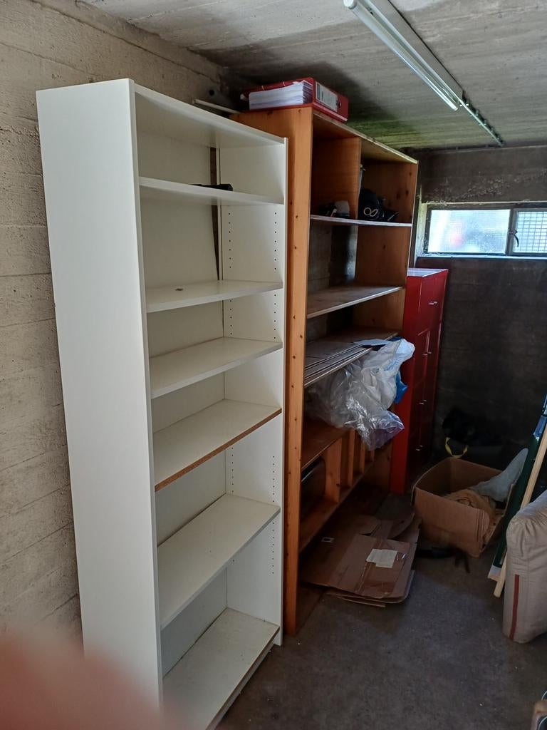 Boekenkast wit, Huis en Inrichting, Kasten | Boekenkasten, Ophalen, 25 tot 50 cm, 50 tot 100 cm, 150 tot 200 cm