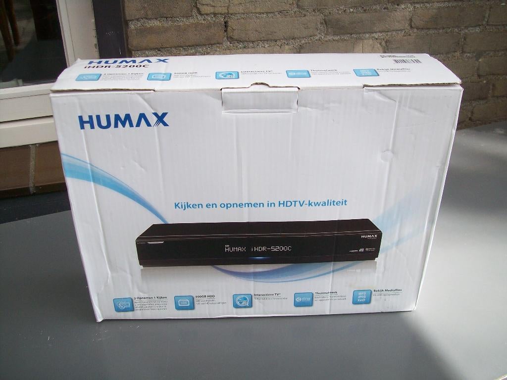 Humax iHDR-5200C HDTV ontvanger met Harddisk-recorder, Ophalen