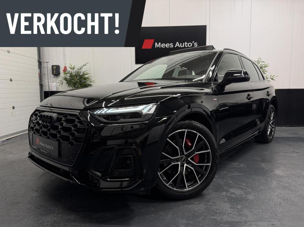 Audi Q5 50 TFSI e S edition Competition|Lucht|Pano|B&O|RS-Ze, Automaat, Gebruikt, 4 cilinders, Zwart