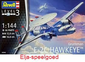 Modelbouw Revell E-2C Hawkeye 1:144 3945 modelvliegtuig, 1:72 tot 1:144, Revell, Nieuw, Ophalen of Verzenden
