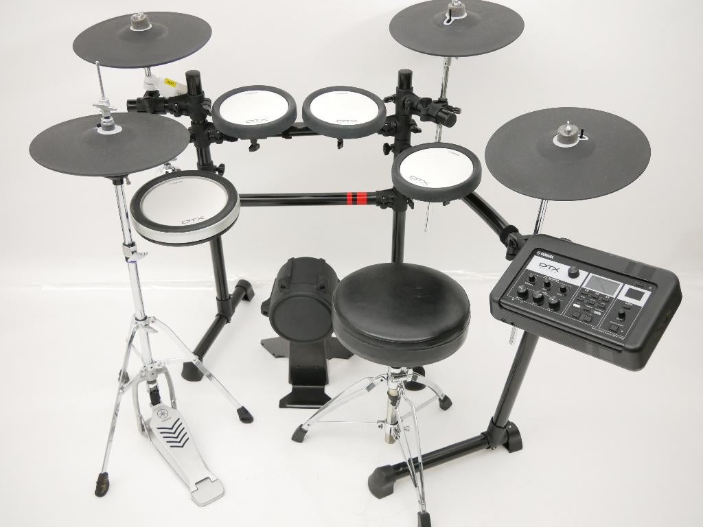 elektrisch drumstel Yamaha DTX6K-3 + hihatstand en kruk, Muziek en Instrumenten, Drumstellen en Slagwerk, Ophalen, Zo goed als nieuw